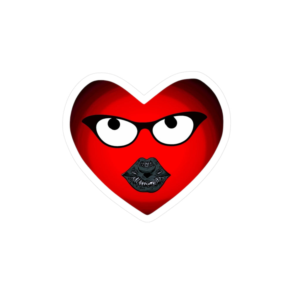 LOVE Heart Logo Vinyl Decals