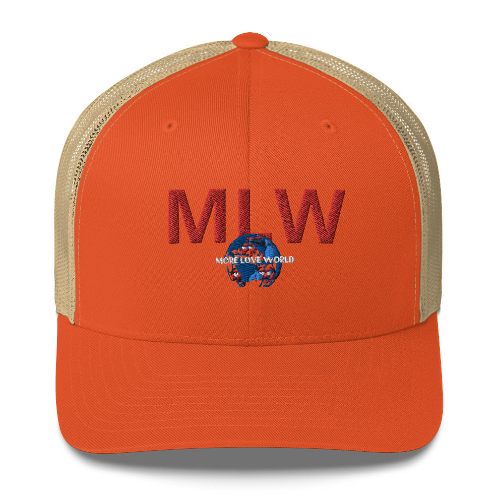 MLW Globe Trucker Hat